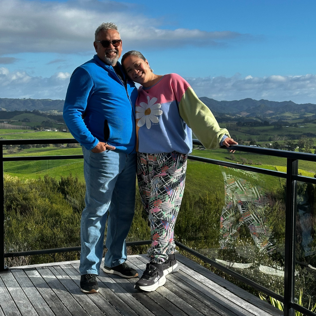 Mark Yettica-Paulson and Maryann Talia Pau, founders of Damper and Fetū, enjoying the countryside together. Their lifestyle blog shares stories on culture, family, creativity, and authentic living in Australia