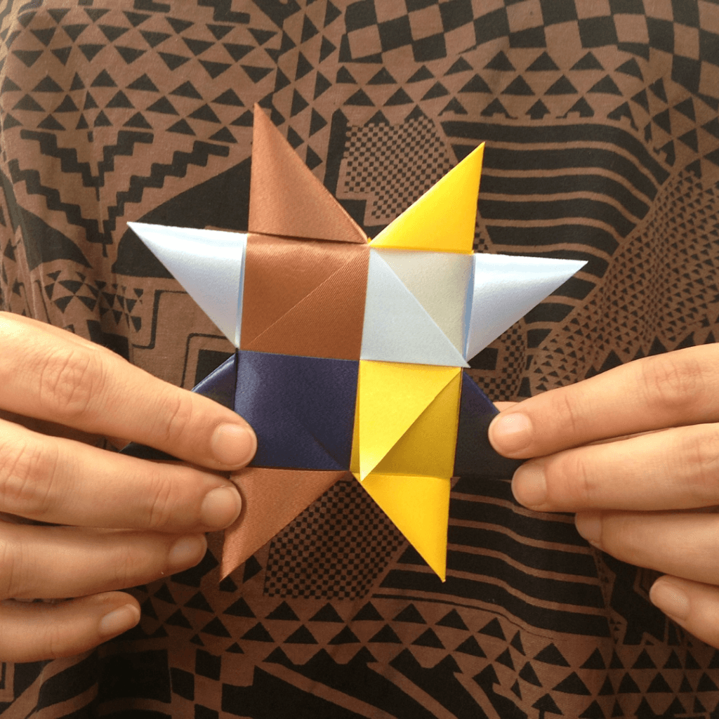 One woven star can help someone feel welcome, joy and capable. This is the power of the One Billion Stars project.